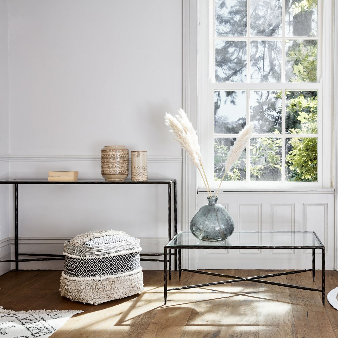 Patterdale Dark Bronze Console Table Large